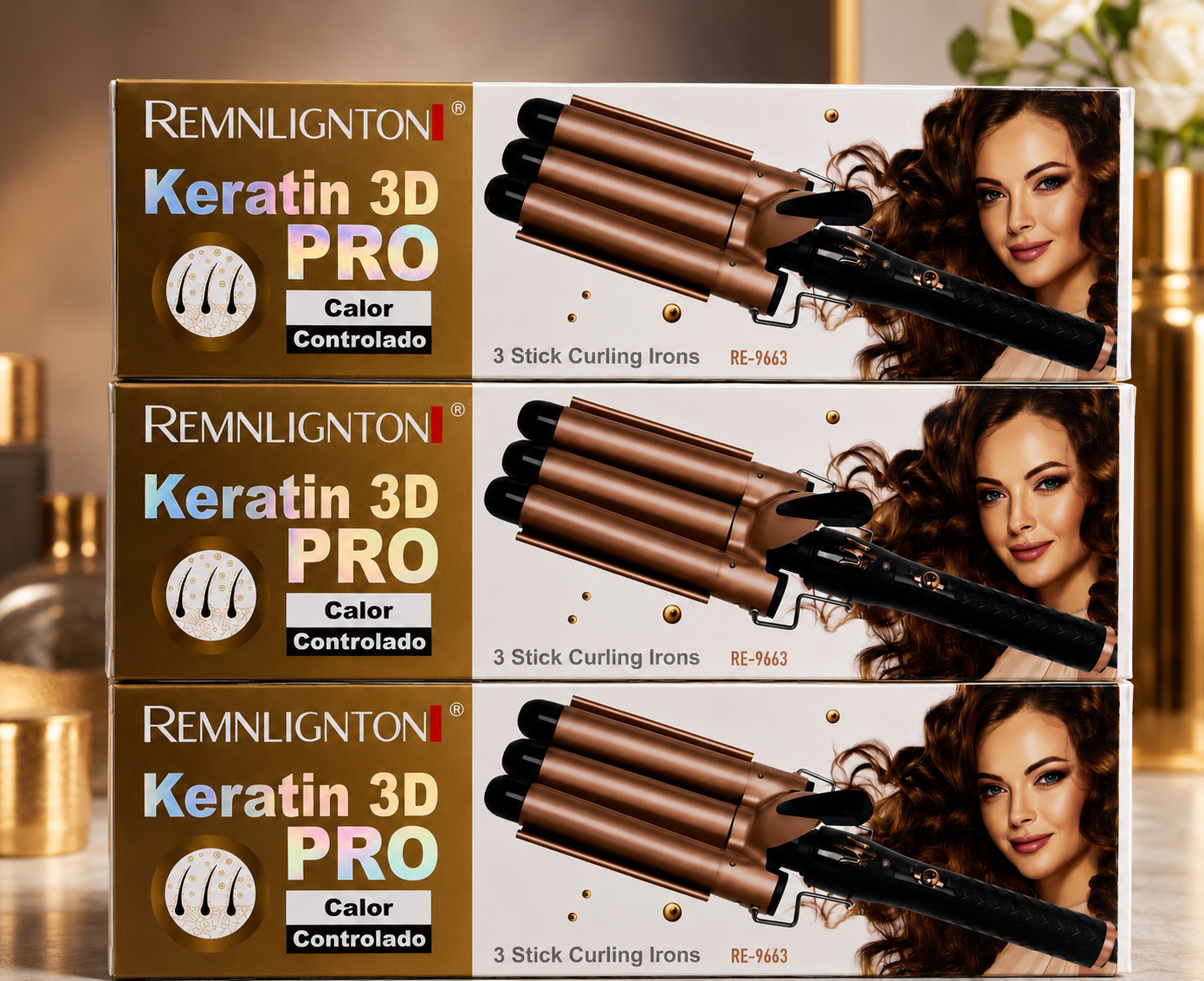 PINZA RIZADORA SIRENA KERATIN